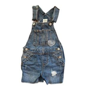 18-24m baby gap overall shorts